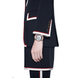 Gucci G Timeless Automatic Mother of Pearl Dial Brown Leather Strap Watch For Women - YA1264112