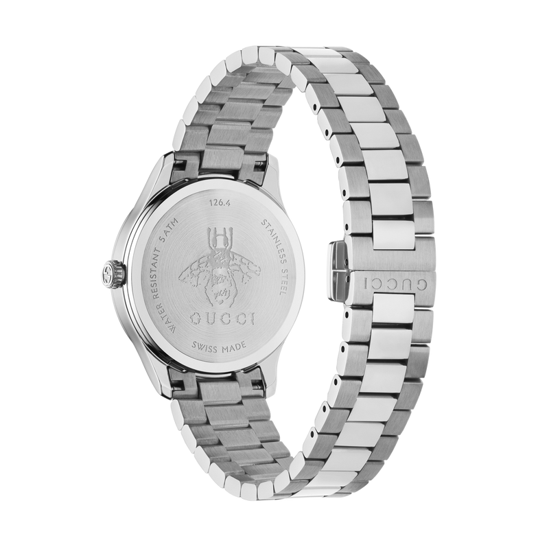 Shop Gucci G Timeless Quartz Turquoise Dial Silver Steel Strap Unisex Watch - YA1265044 in USA