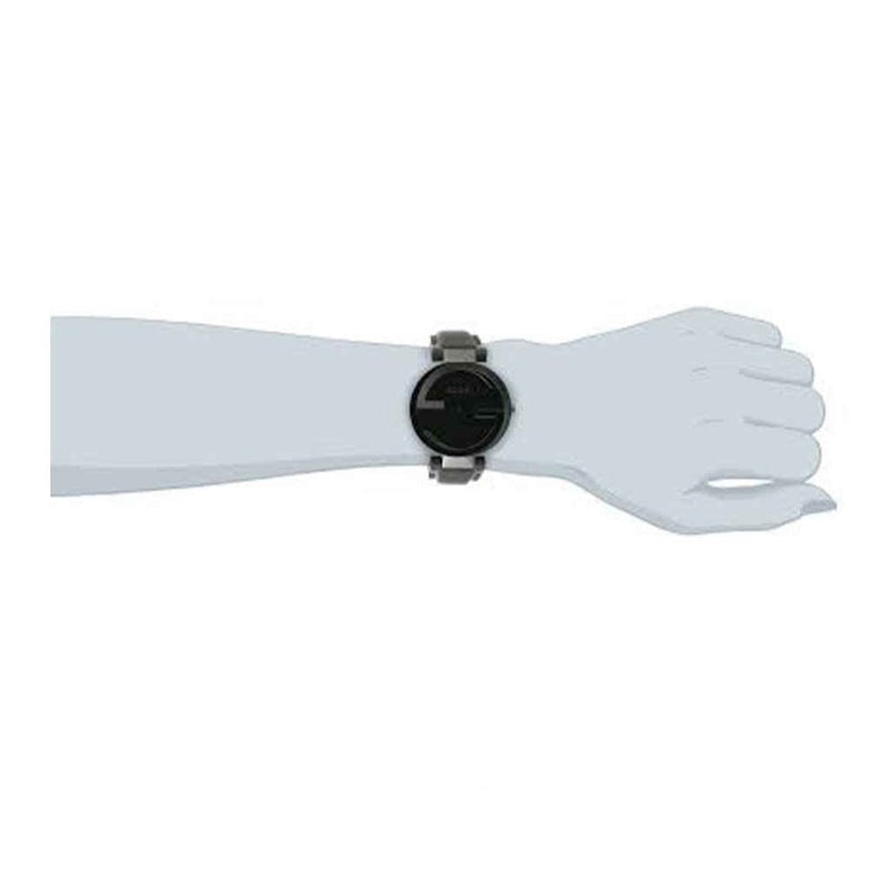 Gucci Interlocking G Black Dial Watch For Women - YA133302 Buy Now By Gucci