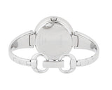 Shop Gucci Guccissima Diamonds Mother of Pearl Dial Silver Steel Strap Watch For Women - YA134303 in USA