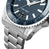 Shop Gucci Dive Analog Blue Dial Silver Steel Strap Watch For Men - YA136203 in USA