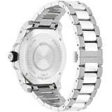 Shop Gucci Dive Snake Black Dial Silver Steel Strap Watch For Men - YA136218 in USA