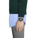 Shop Gucci Dive Snake Black Dial Silver Steel Strap Watch For Men - YA136218 in USA
