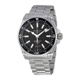 Shop Gucci Dive Quartz Black Dial Silver Steel Strap Watch For Men - YA136301 in USA