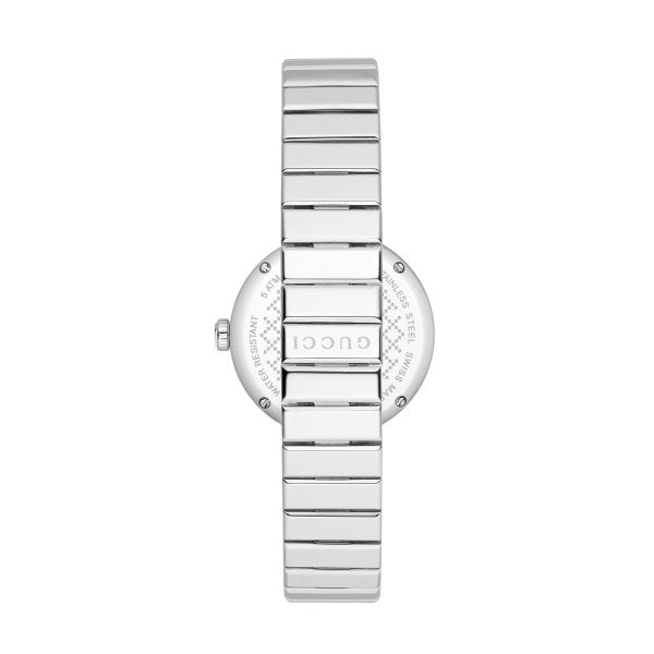 Gucci Diamantissima Quartz White Dial Silver Steel Strap Watch For Women - YA141402 Buy Now By Gucci