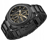 Hugo Boss Volane Black Dial Black Steel Strap Watch for Men - 1513950 Buy Now By Hugo Boss