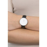 Daniel Wellington Classic Petite Reading White Dial Black Leather Strap Watch For Women - DW00100185 Buy Now By Daniel Wellington