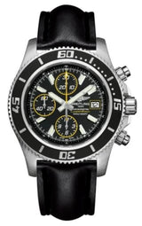 Shop Breitling Superocean Chronograph II Black Dial 44mm Automatic Mens Watch - A1334102/BA82 in USA