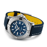 Shop Breitling Avenger Automatic 43 Blue Dial Blue Nylon Strap Watch for Men - A17318101C1X1 in USA