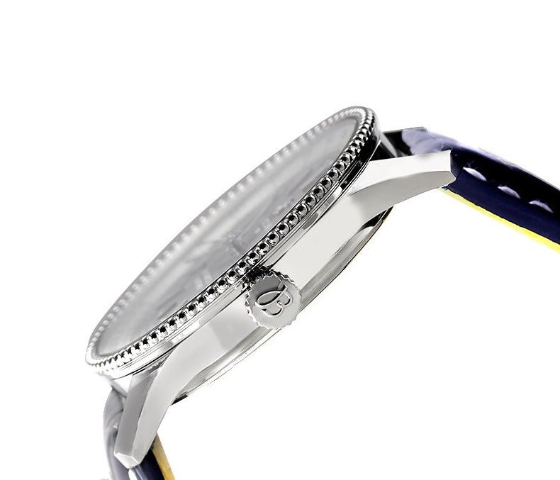 Shop Breitling Navitimer Automatic 41mm Blue Leather Strap Mens Watch - A17326211C1P3 in USA