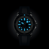 Breitling Superocean Automatic 42mm Blue Dial Blue Rubber Strap Watch for Men - A17375E71C1S1