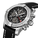 Shop Breitling Avenger B01 Chronograph GMT Black Dial Black Nylon Strap Watch for Men - A24315101B1X1 in USA