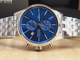 Hugo Boss Jet Blue Dial Silver Steel Strap Watch for Men - 1513384 Buy Now By Hugo Boss