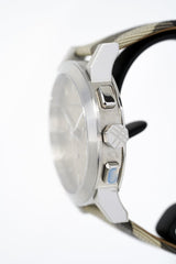 Burberry The City Smoke Dial Checked Brown Leather Strap Watch for Men - BU9358 Buy Now By Burberry