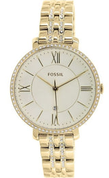 Fossil Jacqueline Gold Dial Gold Steel Strap Watch for Women - ES3547 Buy Now By Fossil