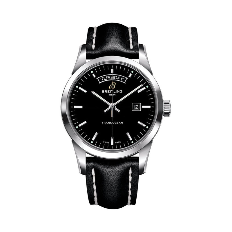 Shop Breitling Transocean Day & Date 42mm Automatic Mens Watch - A4531012/BB69/435X/A2 0BA.1 in USA