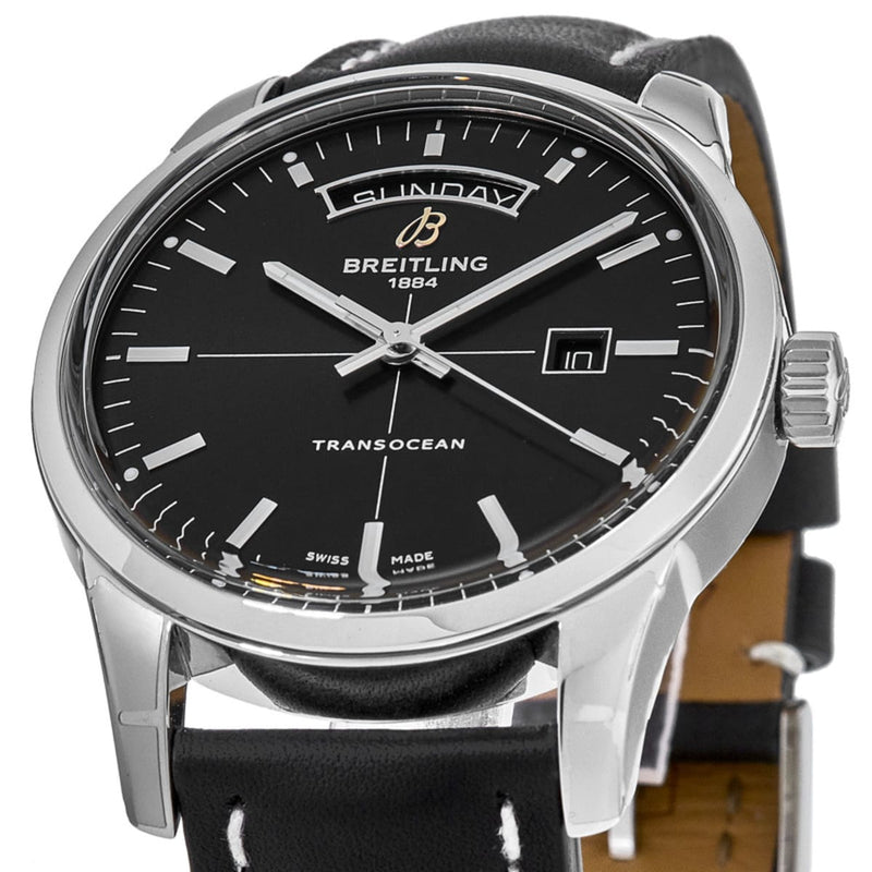 Shop Breitling Transocean Day & Date 42mm Automatic Mens Watch - A4531012/BB69/435X/A2 0BA.1 in USA