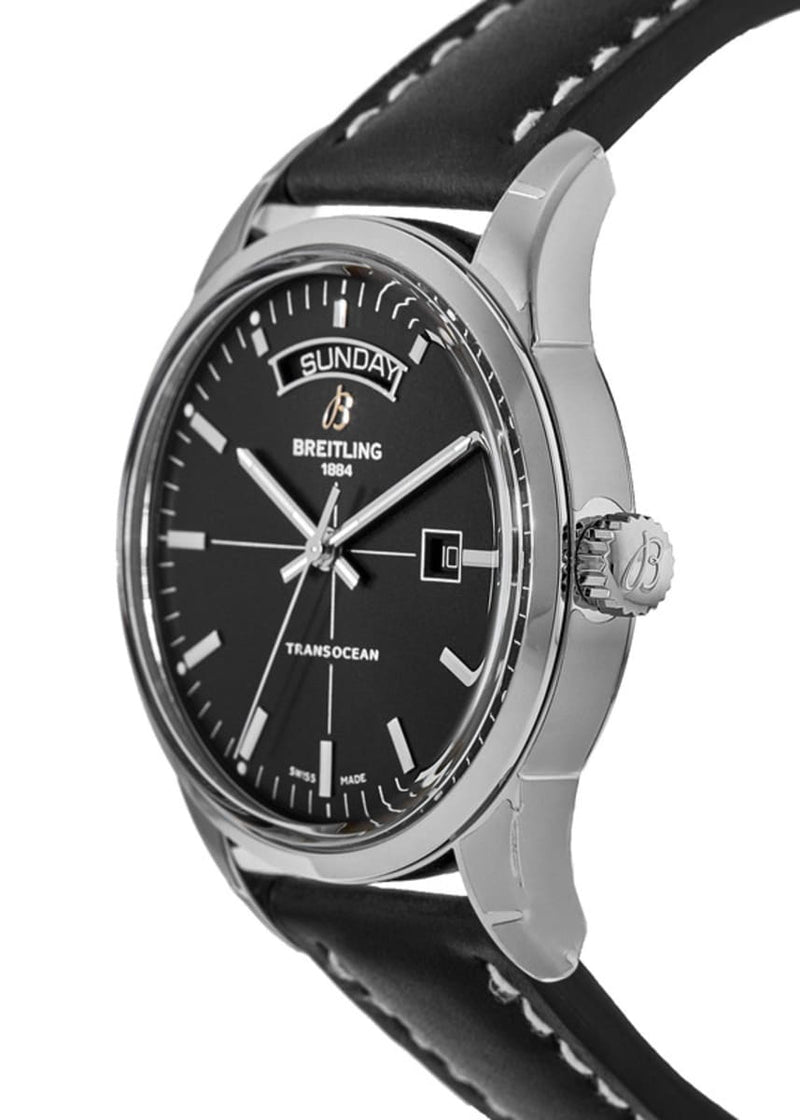 Shop Breitling Transocean Day & Date 42mm Automatic Mens Watch - A4531012/BB69/435X/A2 0BA.1 in USA