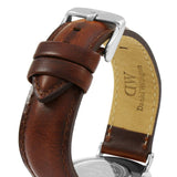 Daniel Wellington Classic St Mawes Black Dial Brown Leather Strap Watch For Men - DW00100130 Buy Now By Daniel Wellington