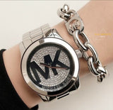 Michael Kors Runway Silver Dial Silver Steel Strap Watch for Women - MK5544 Buy Now By Michael Kors
