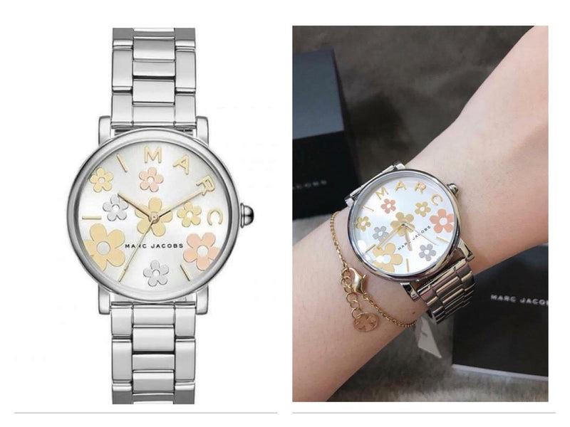 Marc Jacobs Classic White Dial Silver Steel Strap Watch for Women - MJ3581 Buy Now By Marc Jacobs