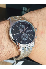 Hugo Boss Jet Blue Dial Silver Steel Strap Watch for Men - 1513384 Buy Now By Hugo Boss