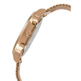 Hugo Boss Integrity Chronograph Black Dial Rose Gold Mesh Bracelet Watch for Men - 1513808