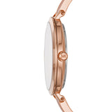 Michael Kors Jaryn Analog Gold Dial Pink Steel Strap Watch For Women - MK4343 Buy Now By Michael Kors