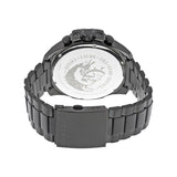Diesel Mega Chief Chronograph Black Dial Black Steel Strap Watch For Men - DZ4355 Buy Now By Diesel