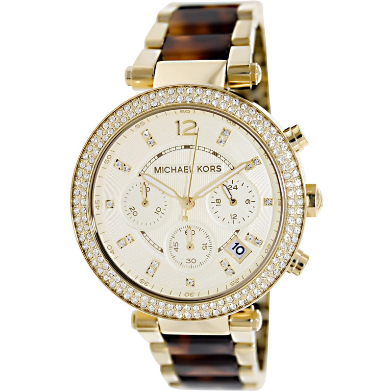 Michael Kors Parker Gold Dial Two Tone Steel Strap Watch for Women - MK5688 Buy Now By Michael Kors