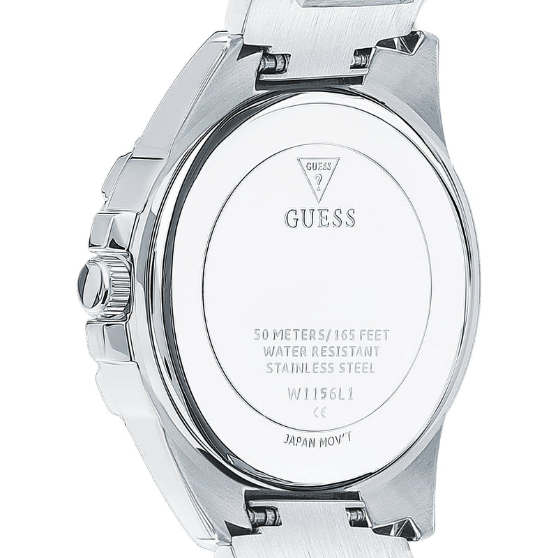 Guess Marina Quartz White Dial White Rubber Strap Watch For Women - W1025L1 Buy Now By Guess