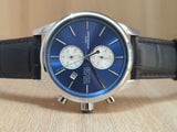 Hugo Boss Jet Blue Dial Black Leather Strap Watch for Men - 1513283 Buy Now By Hugo Boss