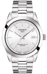 Tissot Gentleman Powermatic 80 Silicium Silver Dial Silver Steel Strap Watch For Men - T127.407.11.031.00 Buy Now By Tissot