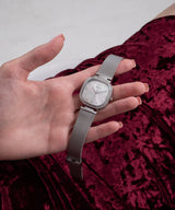 Guess Tapestry Diamonds Silver Dial Silver Mesh Bracelet Watch for Women - GW0354L1 Buy Now By Guess