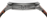 Fossil Townsman Automatic Skeleton Black Dial Brown Leather Strap Watch for Men - ME3181 Buy Now By Fossil