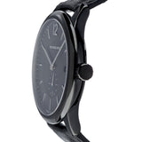 Shop Burberry The Classic Black Dial Black Leather Strap Watch for Men - BU10003 in USA