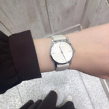 Calvin Klein City White Dial White Leather Strap Watch for Women - K2G231XH Buy Now By Calvin Klein