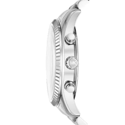 Michael Kors Runway Chronograph Black Dial Silver Steel Strap Watch For Women - MK5708 Buy Now By Michael Kors