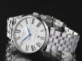 Tissot T Classic Carson Premium Powermatic 80 Silver Dial Silver Steel Strap Watch For Men - T122.407.11.033.00 Buy Now By Tissot