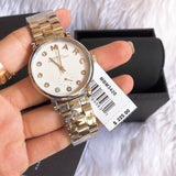 Marc Jacobs Marc White Dial Silver Steel Strap Watch for Women - MBM3420 Buy Now By Marc Jacobs