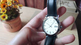 Burberry The City White Dial Black Leather Strap Watch for Men - BU9008 Buy Now By Burberry