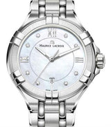 Maurice Lacroix Aikon White Mother of Pearl Dial Silver Steel Strap Watch for Women - AI1004-SS002-170-1 Buy Now By Maurice Lacroix