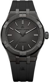 Maurice Lacroix Aikon Automatic Gunmetal Dial Black Rubber Strap Watch For Men - AI6008-PVB00-330-2 Buy Now By Maurice Lacroix