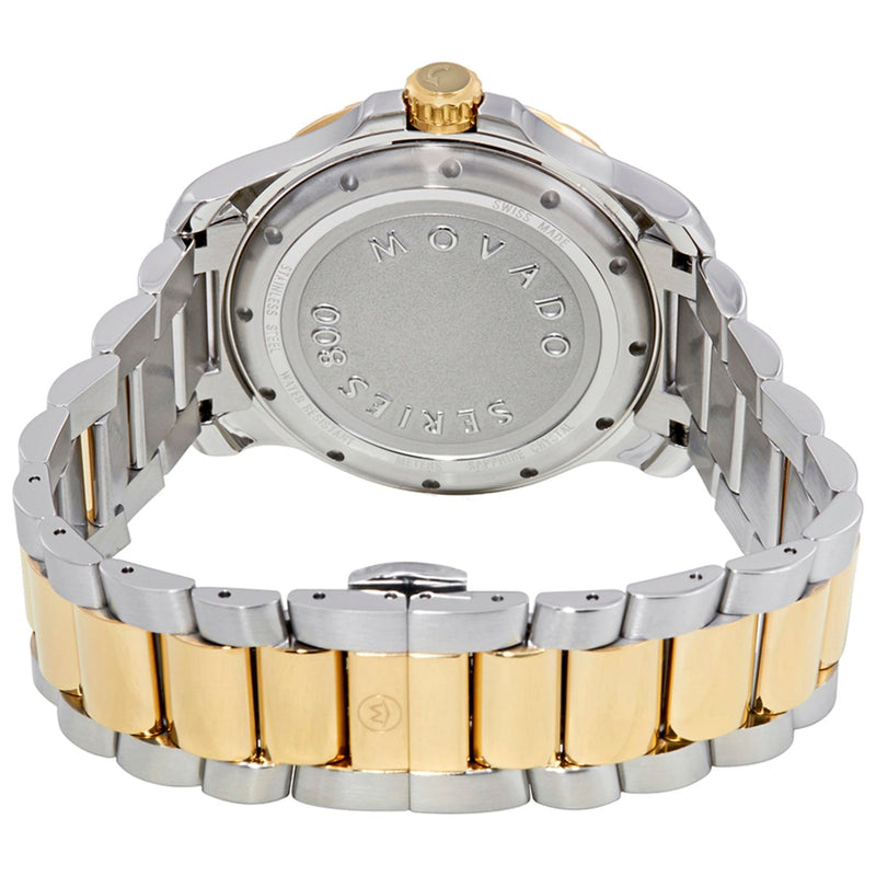 Movado Series 800 Green Dial Two Tone Steel Strap Watch for Men - 2600147 Buy Now By Movado