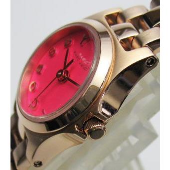 Marc Jacobs Henry Dinky Pink Dial Rose Gold Steel Strap Watch for Women - MBM3203 Buy Now By Marc Jacobs