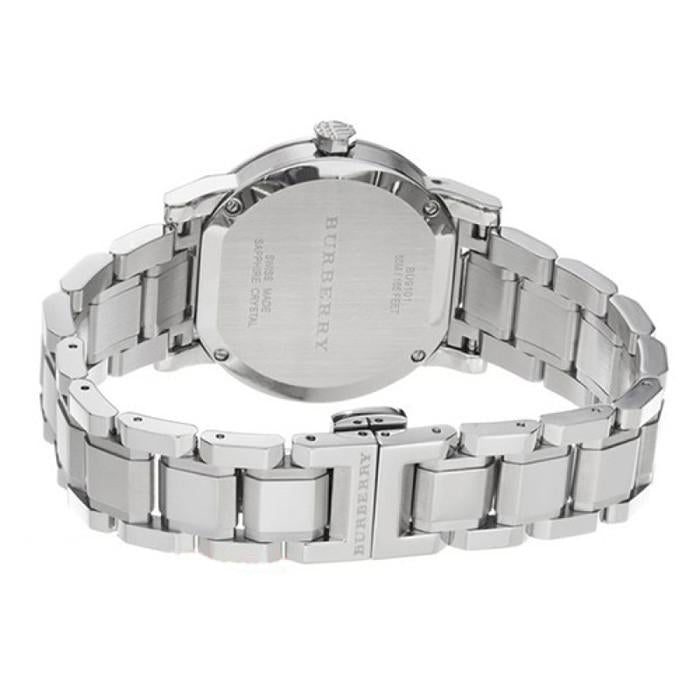 Burberry The City Black Dial Silver Steel Strap Watch for Women - BU9201 Buy Now By Burberry