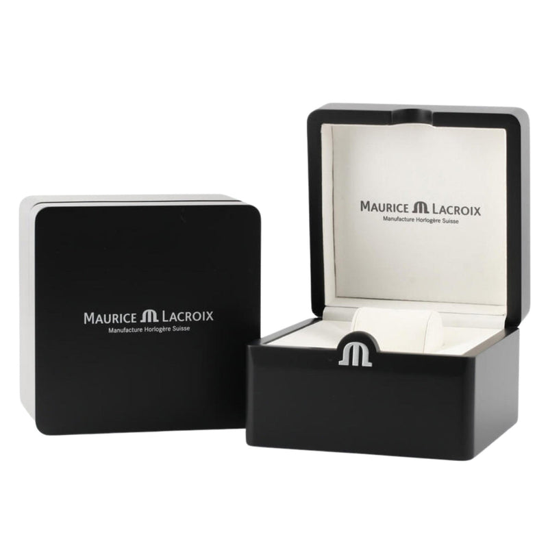 Maurice Lacroix Aikon Date Quartz Green Dial Silver Steel Strap Watch for Men - AI1108-SS002-630-1 Buy Now By Maurice Lacroix