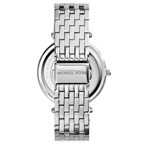 Michael Kors Darci Orange Dial Silver Stainless Steel Strap Watch for Women - MK3218 Buy Now By Michael Kors
