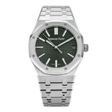 Audemars Piguet Royal Oak 50th Anniversary Automatic Blue Dial Silver Steel Strap Watch for Men - 15510ST.OO.1320ST.01