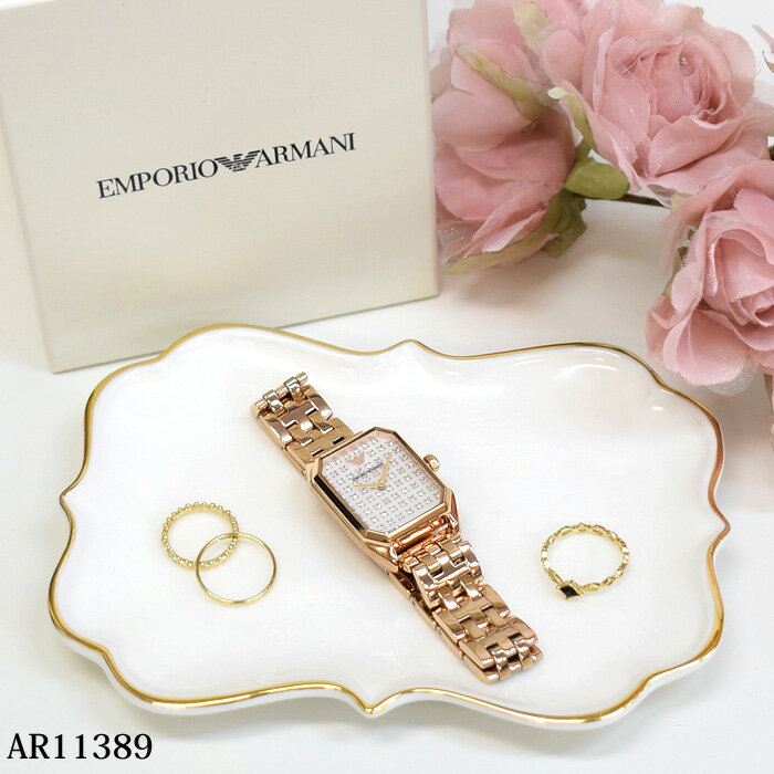 Emporio Armani Gioia Quartz Mother of Pearl Dial Rose Gold Steel Strap Watch For Women - AR11389 Buy Now By Emporio Armani